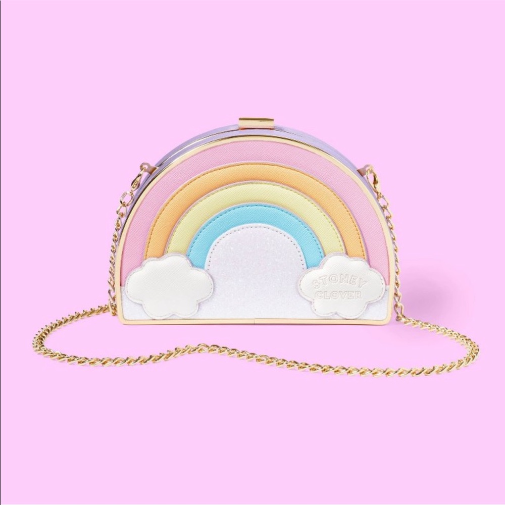 Stoney Clover Lane Rainbow Crossbody Bag